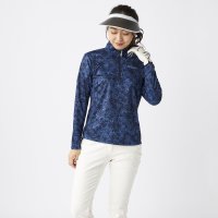 Marie claire/マリ クレール marie claire ハーフジップ長袖シャツ/508220735