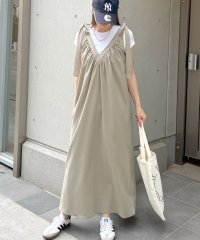 futier land/フューティアランド Futier Land Vネック肩リボンワンピース/508220751