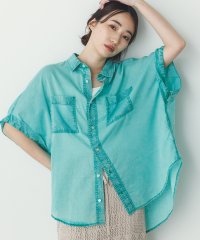 Noia/ノイア Noia コットンボイル 半袖シャツ/508220836
