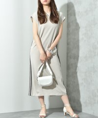 INTERPLANET/インタープラネット INTERPLANET カットジョーゼットサイドラインワンピース/508220855