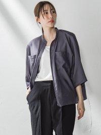 la.f…(Lsize)/ラ エフ エルサイズ la.f…(Lsize) 【大きいサイズ】シアーバンブーブラウス≪洗濯機で洗える≫/508220863