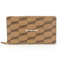 BALENCIAGA/バレンシアガ BALENCIAGA 長財布(ラウンドファスナー) シグネチャー LONG WALLET 594317 210DA 2762 BEIGE/BROW/508220940