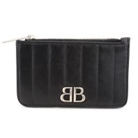 BALENCIAGA/バレンシアガ BALENCIAGA カードケース モナコ ラージ ロング コイン＆カードホルダー 765465 2AASE 1000 BLACK/508220950