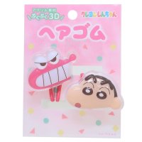 cinemacollection/シネマコレクション cinemacollection クレヨンしんちゃん ヘアアクセ 立体アクリルヘアゴム2P 2本セット ピンク アイプランニング 髪飾り ヘ/508221016