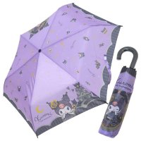 cinemacollection/シネマコレクション cinemacollection クロミ 折りたたみ傘 折り畳み傘 ブラックレース サンリオ ジェイズプランニング 折畳傘 子供 女の子 キ/508221026