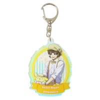 cinemacollection/シネマコレクション cinemacollection ブルーロックxサンリオキャラクターズ キーリング アクリルキーホルダー オーロラTYPE 蜂楽廻xポムポム/506884517