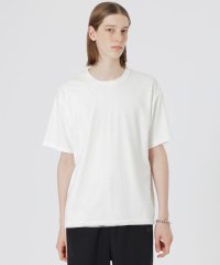LOVELESS　MENS/メッシュレースコンビTシャツ/508132633