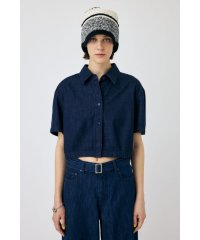 moussy/DENIM CROP シャツ/508218577
