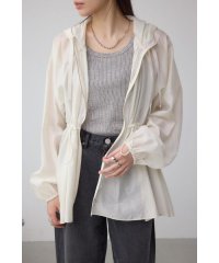 AZUL by moussy/シアーミドル丈ドロストブルゾン/508218580
