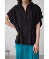 AZUL by moussy/タックスキッパーブラウス/508218581
