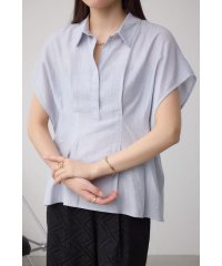 AZUL by moussy/タックスキッパーブラウス/508218581