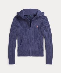 POLO RALPH LAUREN/(ガールズ 7才～16才)ミニケーブル コットン フルジップ フーディ/508221319