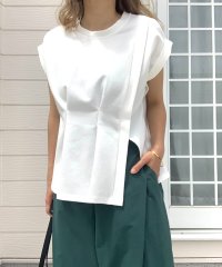 Q/キュー Q アシメスリットデザイントップス/508221372