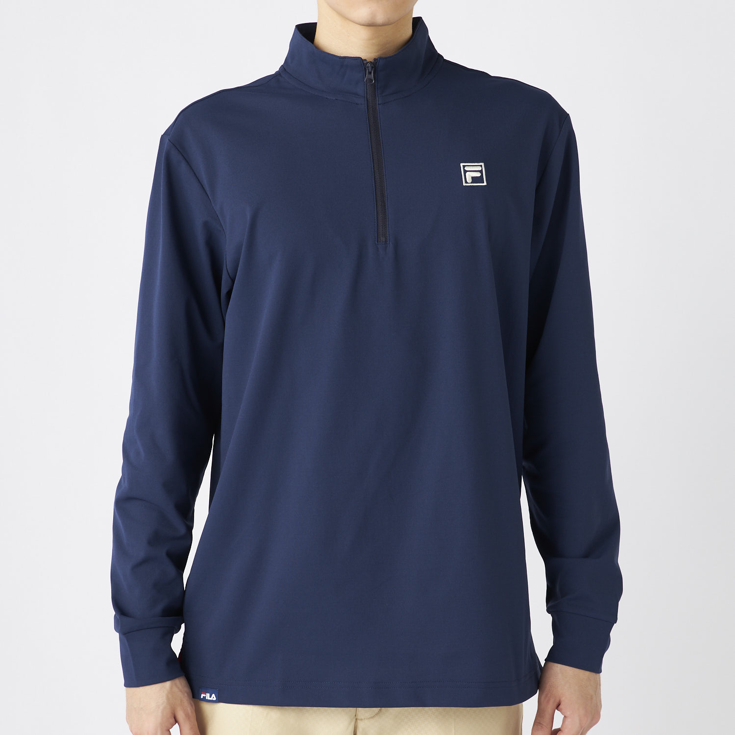 フィラ FILA ハーフジップ長袖シャツ(508221374) | フィラ(FILA