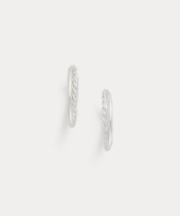 LAUREN RALPH LAUREN/シルバープレーテッド ツイステッド フープ ピアス/508221415