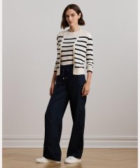 LAUREN RALPH LAUREN/リネン ワイドレッグ パンツ/508221419
