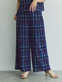 VICKY/ビッキー VICKY カラミチェックパンツ≪手洗い可能≫/508221615