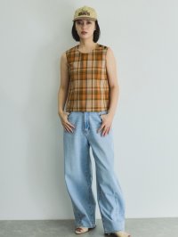 VICKY/ビッキー VICKY カラミチェックプルブラウス≪手洗い可能≫/508221616
