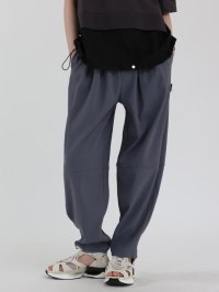 LASUD/ラシュッド LASUD ウエストタックバレルパンツ/508221948