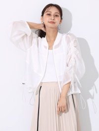 SCOTCLUB/スコットクラブ SCOTCLUB ドロストスリーブシアーブルゾン/508221956
