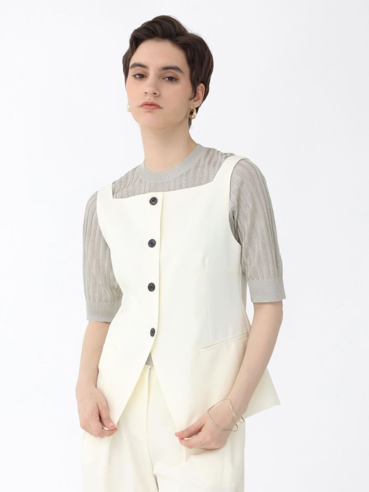 新品　aga ジレ Agaのベスト/ジレの商品一覧｜ファッション通販のYAMADAYA STORE