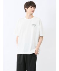 TAKA-Q/タカキュー TAKA－Q Sauna Camp×T/Q ロゴ クルー半袖Tシャツ/508222040