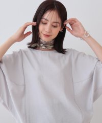 INDIVI/【洗える／5分袖／UVケア／SETUP可能】モモンガスリーブブラウス/508222117