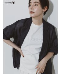 Te chichi/【Disney】ミッキー/リピートフェイスTシャツ/508222194
