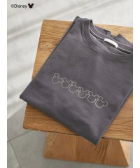Te chichi/【Disney】ミッキー/リピートフェイスTシャツ/508222194