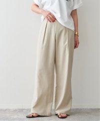 Spick & Span/《一部店舗+WEB限定》シャンブレーワンタックパンツ/508222205