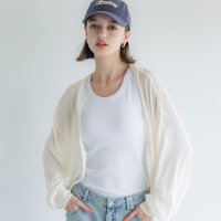 coca/コカ coca シアージョーゼットカーディガン/508222243