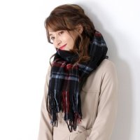 Filomo/フィローモ Filomo カシミヤ混タータンチェック柄ストール/508222272