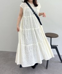 NICE CLAUP/OLIVE des OLIVE OUTLET/【インド綿100%】キャンブリック&シフリワンピース/508222282