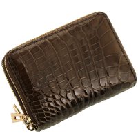 sankyoshokai/サンキョウショウカイ 三京商会 クロコダイルレザーミニ財布/508222336