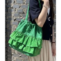 miniministore/ミニミニストア miniministore ティアードフリルトートバッグ キャンバス/508222375