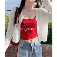 miniministore/ミニミニストア miniministore 透かし編みニットカーディガンクロップド丈/508222387