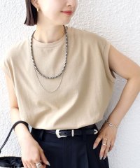 SHIPS WOMEN/《予約》〈手洗い可能〉DEPEND アムンゼン ノースリーブ カットソー/508222435
