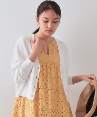 OPAQUE.CLIP/オペーク ドット クリップ OPAQUE.CLIP UV／接触冷感 Vネックニットカーディガン【洗濯機洗い可／抗ピル】/508222567