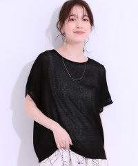 SHOO・LA・RUE/【S－LL/2点セット】涼やかに楽に決まる タンクトップ＋編み柄ニットセット/508222571