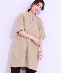 SHOO・LA・RUE/シューラルー SHOO・LA・RUE サラっとしたタッチが心地よいチュニックワンピース/508222572