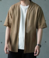 UNION STATION/*WEB限定　シアジャガード ストライプカーディガン/508222591
