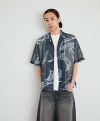SHIPS MEN/City Ambient Products: オープン カラー メッシュ プリント シャツ/508222678