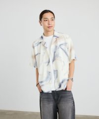 SHIPS MEN/City Ambient Products: オープン カラー メッシュ プリント シャツ/508222678