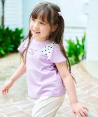 anyFAM（KIDS）/ひんやりクール 肩リボンTシャツ/508222778