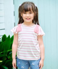 anyFAM（KIDS）/ひんやりクール 肩リボンTシャツ/508222778