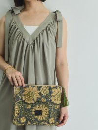 VICKY/ビッキー VICKY ハンドブロックプリントポーチ/508222848