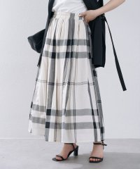 NICE CLAUP/OLIVE des OLIVE OUTLET/【NAO】ビッグチェックギャザースカート/508222874