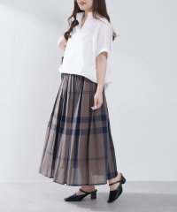 NICE CLAUP/OLIVE des OLIVE OUTLET/【NAO】ビッグチェックギャザースカート/508222874