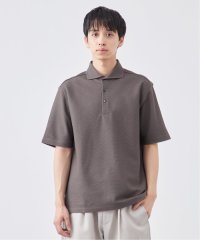 B.C STOCK/ハニカムボーダー ポロシャツ/508222990