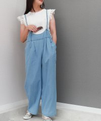 libelle more/リベル モア libelle more ポケット付きデニムサロペット/508223155